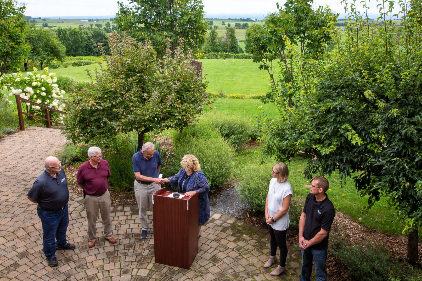 Schumer, in Lowville, talks up infrastructure bill